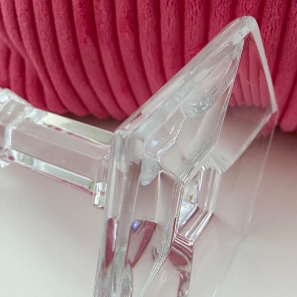Tiffany Candlestick. Classic Crystal Candle Holder. Single. Modern.